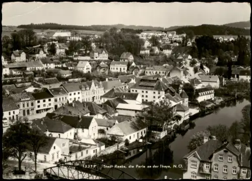 Ansichtskarte Raabs an der Thaya Stadtansicht von Raabs an der Thaya 1963