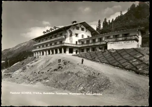 Ansichtskarte Salzburg Passhotel Schütz 1955