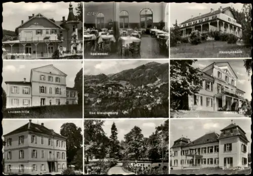 Bad Gleichenberg Mehrbildkarte Kurheim Styria Louisen-Villa Annaschlössel  1962