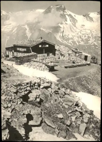 Fusch an der Großglocknerstraße Edelweißhütte am Großglockner 1955