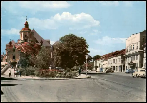 Ansichtskarte Eisenstadt Haydn-Gedächtniskirche 1960