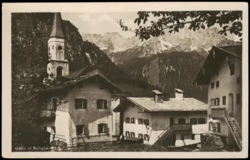 Marktschellenberg Schellenberg Markt Ortsansicht Häuser & Höfe 1910