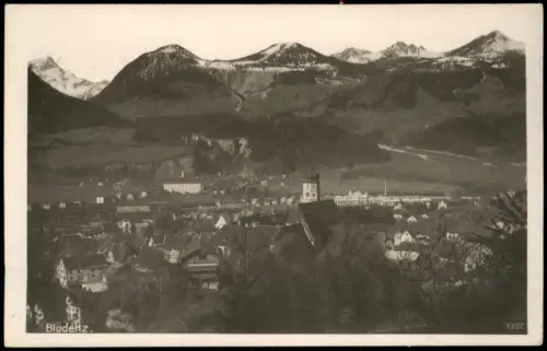 Ansichtskarte Bludenz Panorama-Ansicht 1943