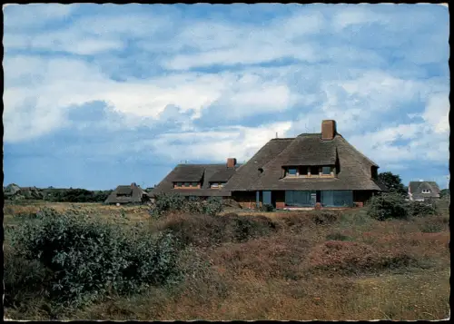 Ansichtskarte Kampen (Sylt) Umland-Ansicht Pensionshäuser auf Sylt 1975