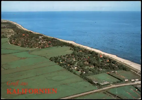 Ansichtskarte Kalifornien-Schönberg (Holstein) Luftbild Luftaufnahme 1985