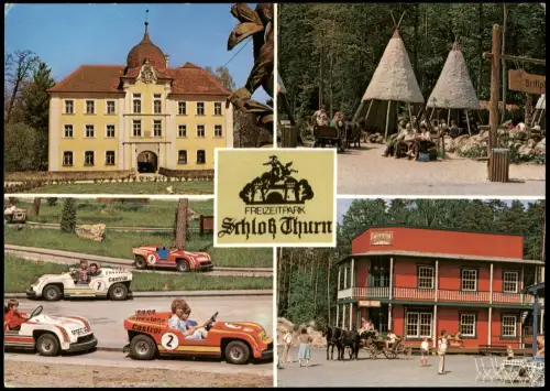 Heroldsbach Schloss Thurn Freizeitpark u.a. Kinder-Cart-Bahn  Mehrbild 1975