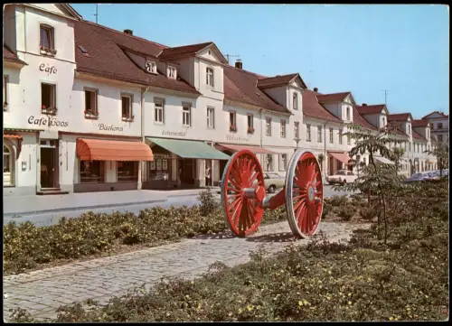 Bad Karlshafen Friedrich-Wilhelm-Nordbahn, Cafe Bäckerei, Geschäfte 1966
