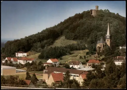 Hohenecken Panorama-Ansicht Kaiserslautern 32 Hohenecken Pfalz 1980