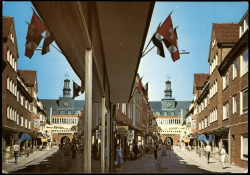 Ansichtskarte Emden Brückstraße 1977