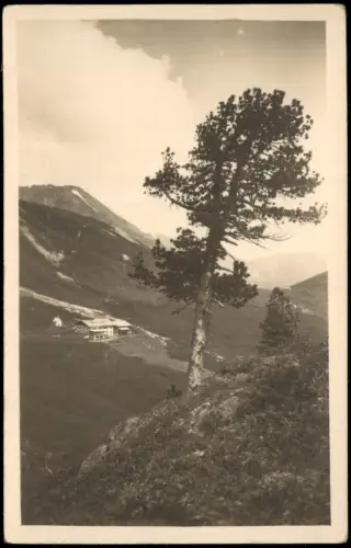 Ansichtskarte Kühtai Sommerfrischhaus und Wintersportplatz 1930
