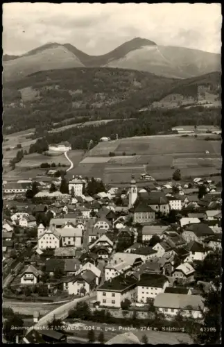 Ansichtskarte Tamsweg Ortsansicht Tamsweg mit Preber 1960