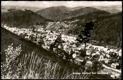 Ansichtskarte Bad Lauterberg im Harz Panoramablick über das Tal 1935
