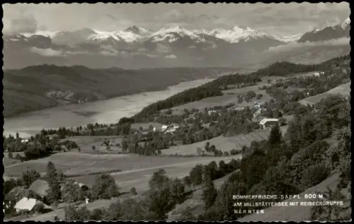 Ansichtskarte Sappl Sappl am Millstätter See mit Reißeckgruppe 1957