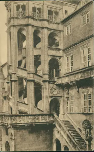 Ansichtskarte Torgau Schloss Hartenfels - Wedelstein 1918