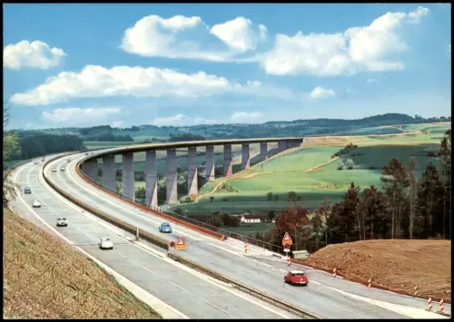 Ansichtskarte Mintard-Mülheim an der Ruhr Ruhrtalbrücke 1971