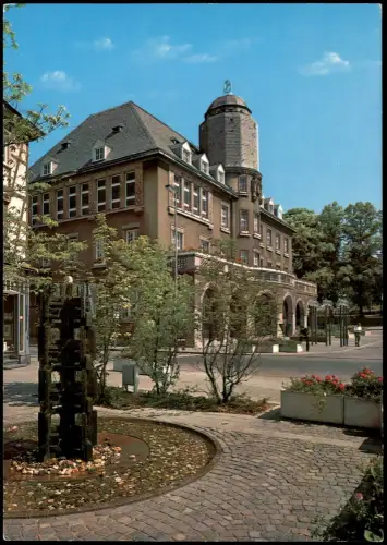 Ansichtskarte Menden (Sauerland) Partie am Rathaus 1972