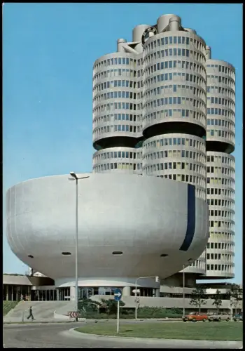 Ansichtskarte München BMW-Hochhaus MUNICH BMW-Building 1970