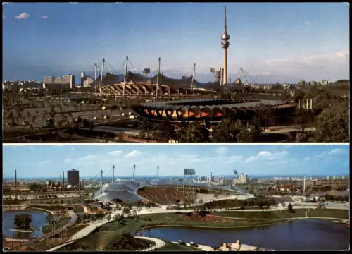 Milbertshofen-München Park Olympiastadion Radstadion Olympia Stadium 1972