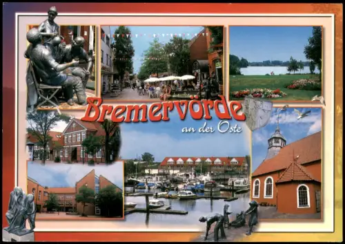 Ansichtskarte Bremervörde Mehrbildkarte mit Ortsansichten 2000