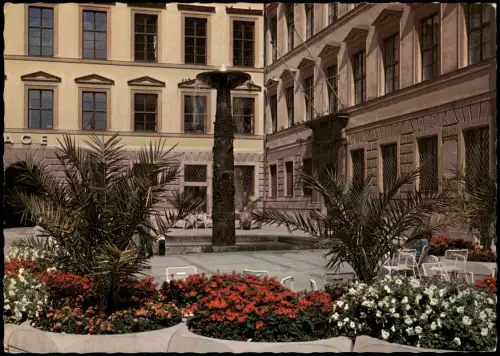 Ansichtskarte München Richard-Strauß-Brunnen 1965