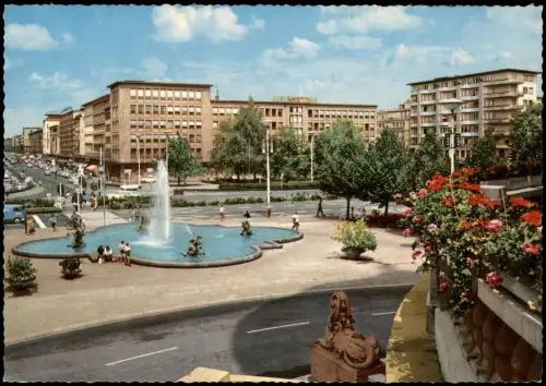 Ansichtskarte Mannheim Mannheim - Blick auf die Planken 1968