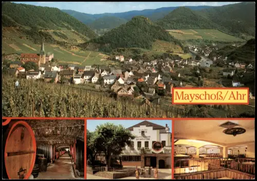 Mayschoß Mehrbildkarte Ortsansicht  Winzer-Verein Winzergenossenschaft 1975