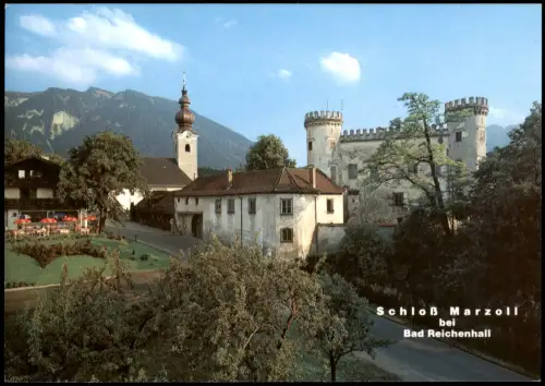 Marzoll Schloß Marzoll bei Bad Reichenhall Schloßberghof, Pfarrkirche 1990