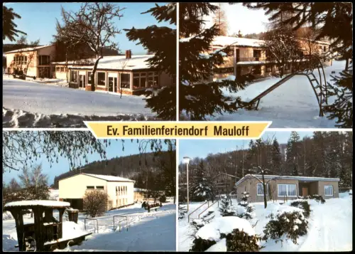 Gemünden (Taunus)-Weilrod Ev. Familienferiendorf Mauloff (Mehrbildkarte) 1980