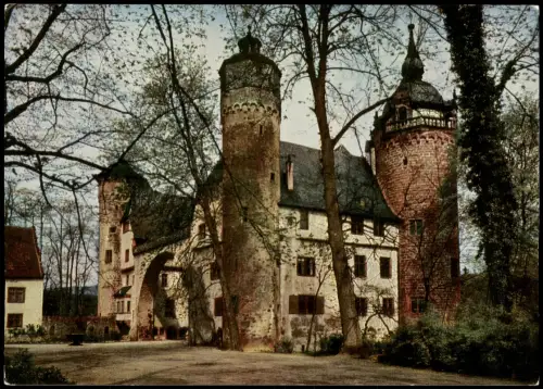 Ansichtskarte Steinbach-Michelstadt Schloss Fürstenau 1970