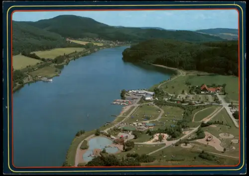 Schwalenberg-Schieder-Schwalenberg Luftbild Erholungszentrum Emmerstausee 1993