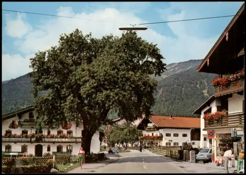 Ansichtskarte Schleching Straßenpartie Geschicht 1978
