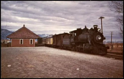 Ansichtskarte  Dampflokomotive Railway VIRGINIA & TRUCKEE 26 1978