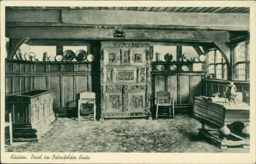 Ansichtskarte Husum Pesel im Ostenfelder Haus 1930