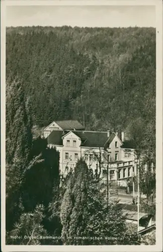 Ansichtskarte Rummenohl-Hagen (Westfalen) Blick auf Hotel Dresel 1936