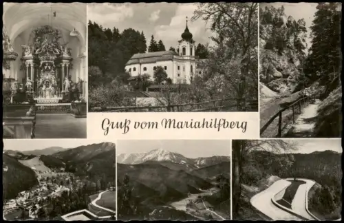 Ansichtskarte Gutenstein Gruß vom Mariahilfberg 1959