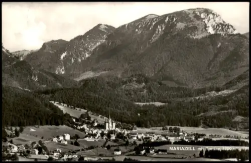 Ansichtskarte Mariazell Mariazell mit Tonion 1950