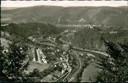 Ansichtskarte Niederlahnstein-Lahnstein Blick auf Einfamilienhäuser 1968