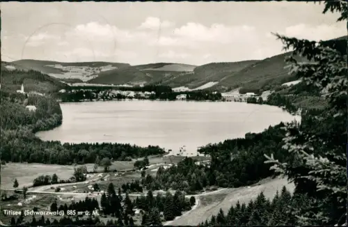 Ansichtskarte Titisee-Titisee-Neustadt Blick auf den Titisee 1958