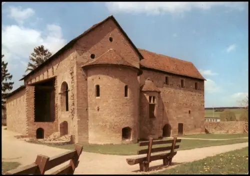 Ansichtskarte Steinbach-Michelstadt Einhardsbasilika 1980