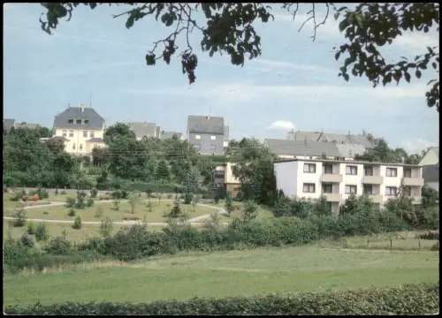 Müschenbach Panorama-Ansicht mit HOTEL PENSION STOCKHAUSEN im Westerwald 1984