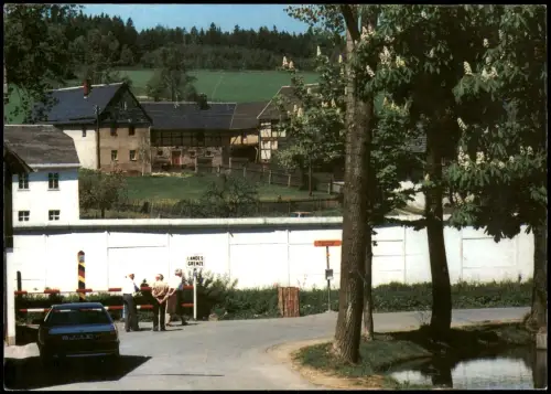 Mödlareuth-Töpen Mödlareuth bekannt als „Little-Berlin" (Grenzdorf DDR BRD) 1989