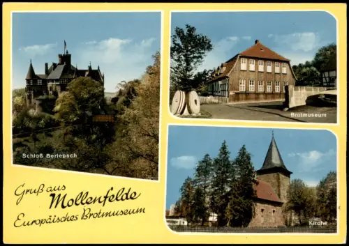 Mollenfelde-Friedland (Niedersachsen) Stadtteilansichten Brotmuseum  1990