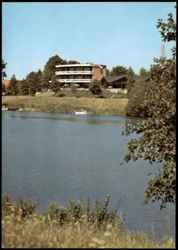 Ansichtskarte Darme-Lingen (Ems) Hotel Café - Restaurant Am Wasserfall 1995