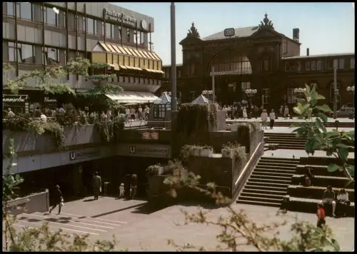Ansichtskarte Bonn Bonner Loch mit Hauptbahnhof 2000