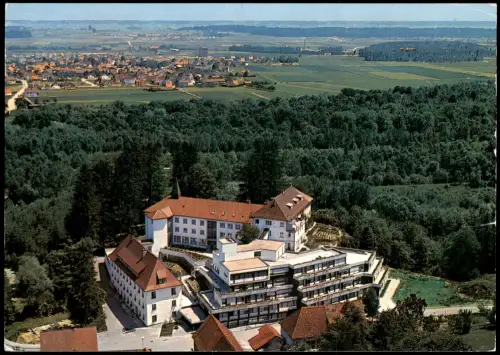 Ansichtskarte Brandenburg (Iller) Luftbild Schloss Brandnburg 1990