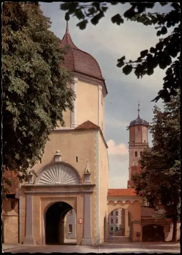 Ansichtskarte Memmingen Westentor 1990