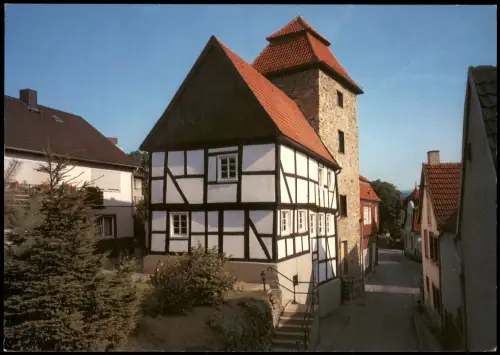 Ansichtskarte Menden (Sauerland) Alt-Menden, Teufelsturm 1990