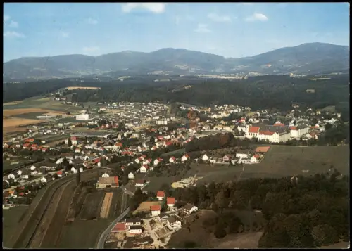 Ansichtskarte Metten Luftbild Luftaufnahme 1980