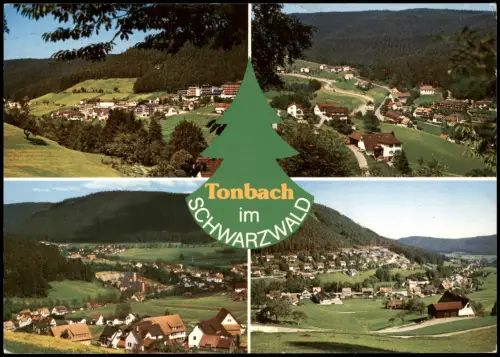 Ansichtskarte Tonbach-Baiersbronn Mehrbildkarte 1985