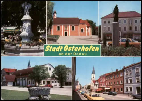 Ansichtskarte Osterhofen Mehrbildkarte, Ortsteil Dackeldorf Gergweis 1985